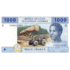 P207U Cameroon -1000 Francs Year 2002 (Various Signatures) P207U Cameroon -1000 Francs Year 2002 (Various Signatures)
